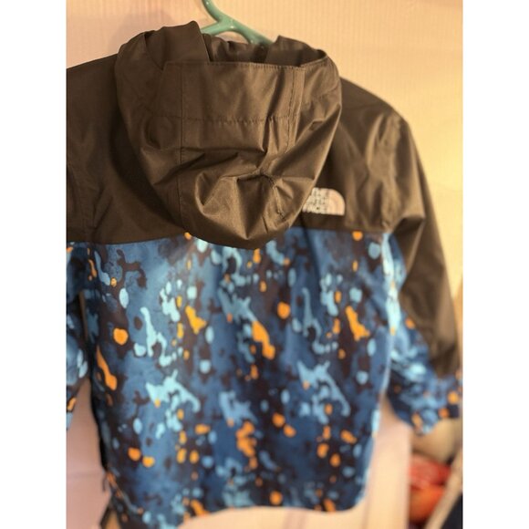 The North Face Boys 10-12 Blue/Dryvent Hooded Wind/waterproof Rain Jacket - Picture 2 of 16